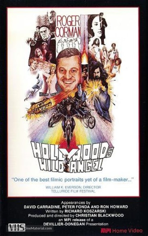Roger Corman: Hollywood&#039;s Wild Angel - VHS movie cover