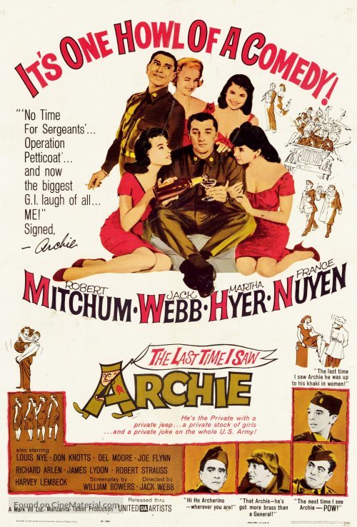 The Last Time I Saw Archie - Movie Poster