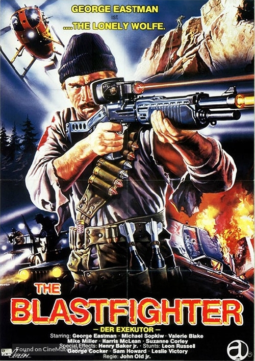 Blastfighter - German Movie Poster