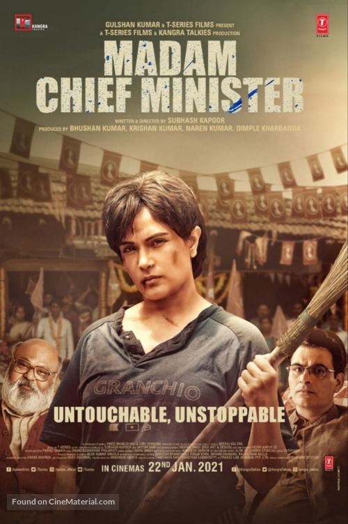 Madam Chief Minister - Indian Movie Poster