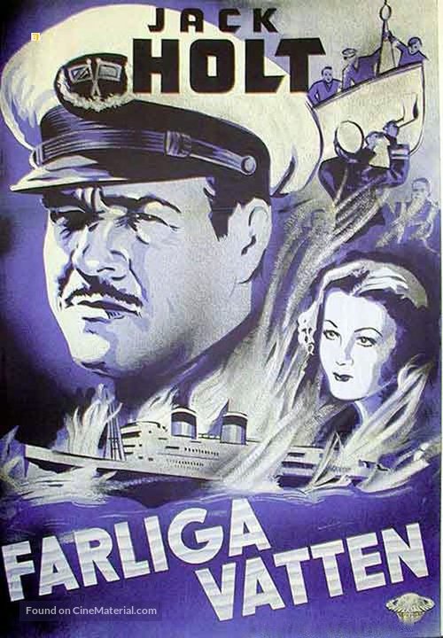 Dangerous Waters - Swedish Movie Poster