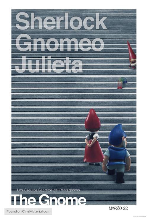 Sherlock Gnomes - Argentinian Movie Poster