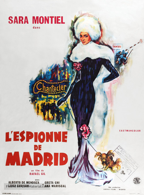 La reina del Chantecler - French Movie Poster