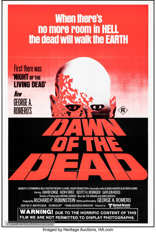 Dawn of the Dead - Australian Movie Poster