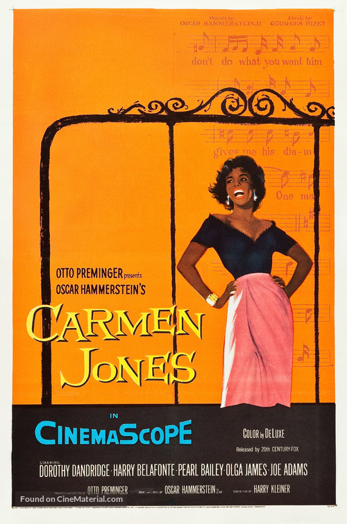 Carmen Jones - Movie Poster