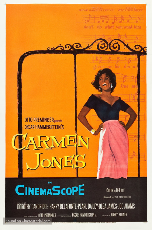 Carmen Jones - Movie Poster