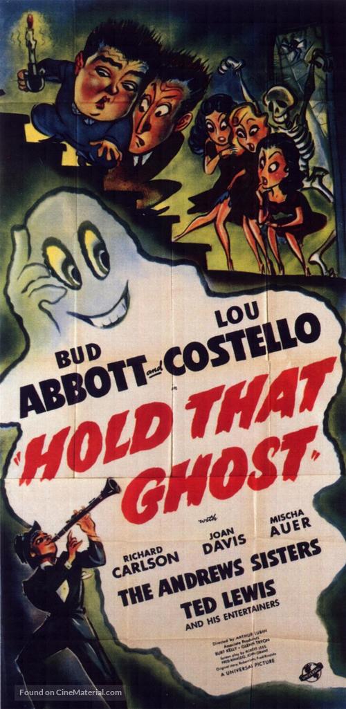 Hold That Ghost - Movie Poster