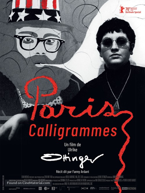 Paris Calligrammes - French Movie Poster