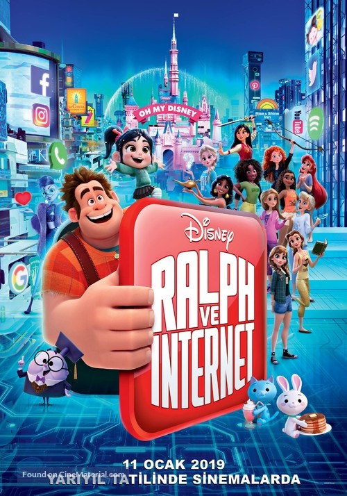 Ralph Breaks the Internet - Turkish Movie Poster