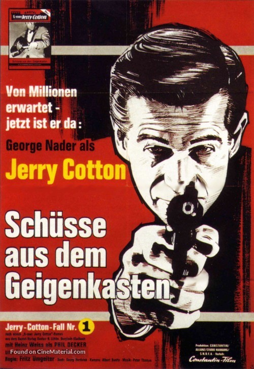 Sch&uuml;sse aus dem Geigenkasten - German Movie Poster
