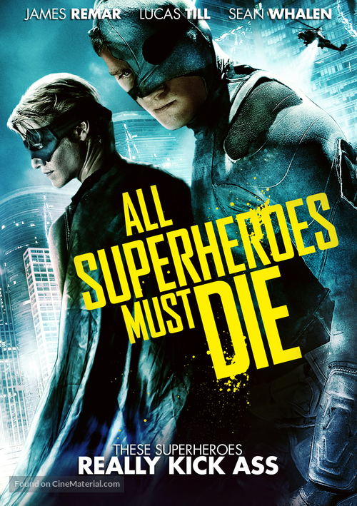 All Superheroes Must Die - Swedish DVD movie cover