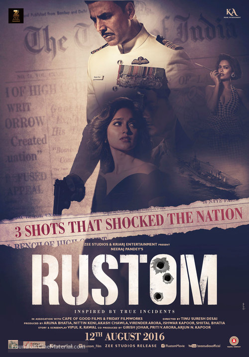 Rustom - Indian Movie Poster