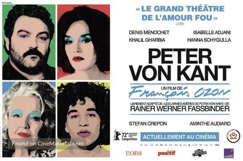 Peter von Kant - French Movie Poster