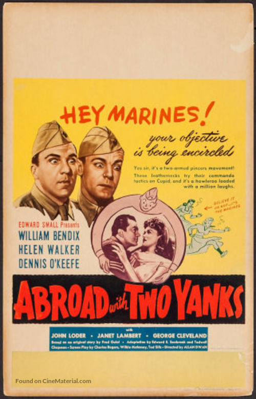 Abroad with Two Yanks - Movie Poster