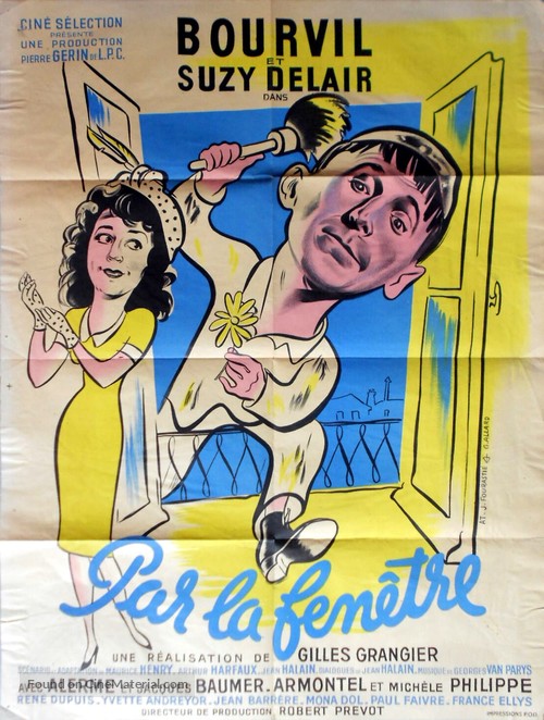 Par la fen&ecirc;tre - French Movie Poster