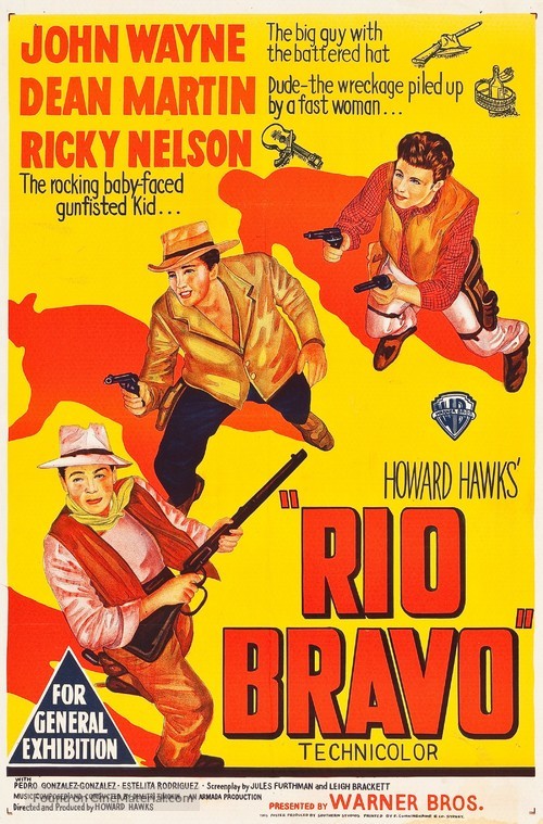 Rio Bravo - Australian Movie Poster