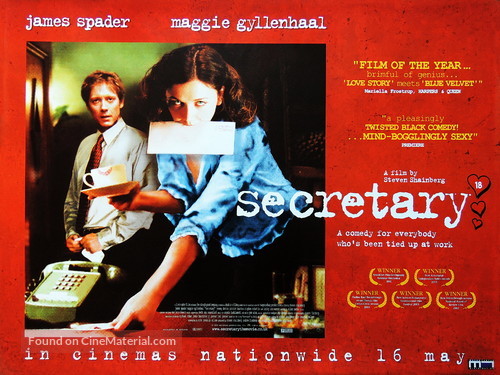 Secretary - British Movie Poster