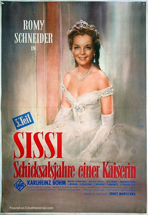 Sissi - Schicksalsjahre einer Kaiserin - German Movie Poster