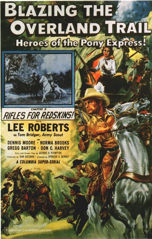 Blazing the Overland Trail - Movie Poster
