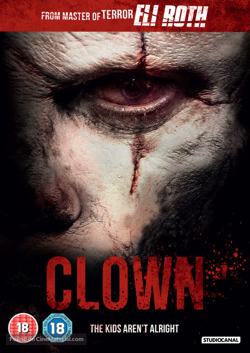Clown - British DVD movie cover