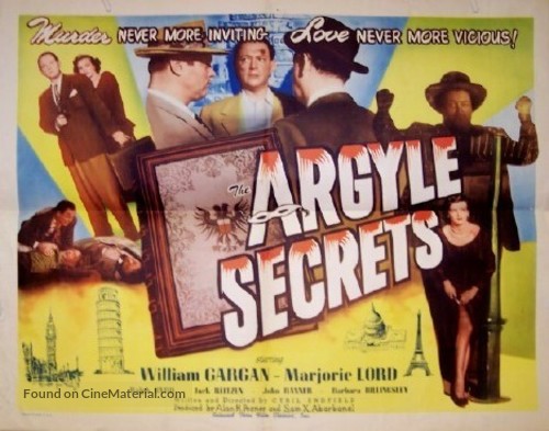 The Argyle Secrets - Movie Poster