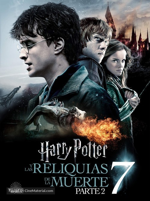 Harry Potter and the Deathly Hallows - Part 2 - Argentinian Video on demand movie cover