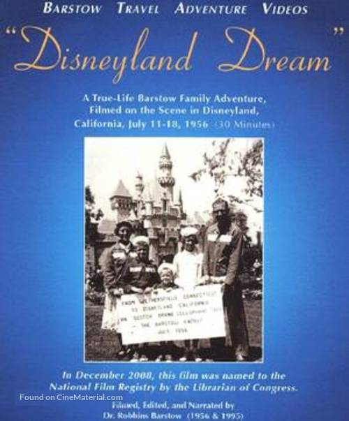 Disneyland Dream - DVD movie cover