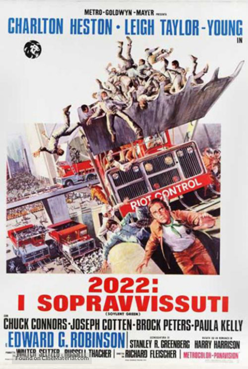 Soylent Green - Italian Movie Poster