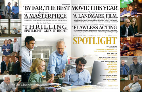 Spotlight - For your consideration movie poster