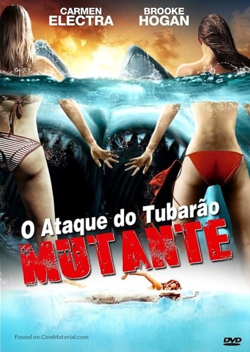 2 Headed Shark Attack - Brazilian DVD movie cover