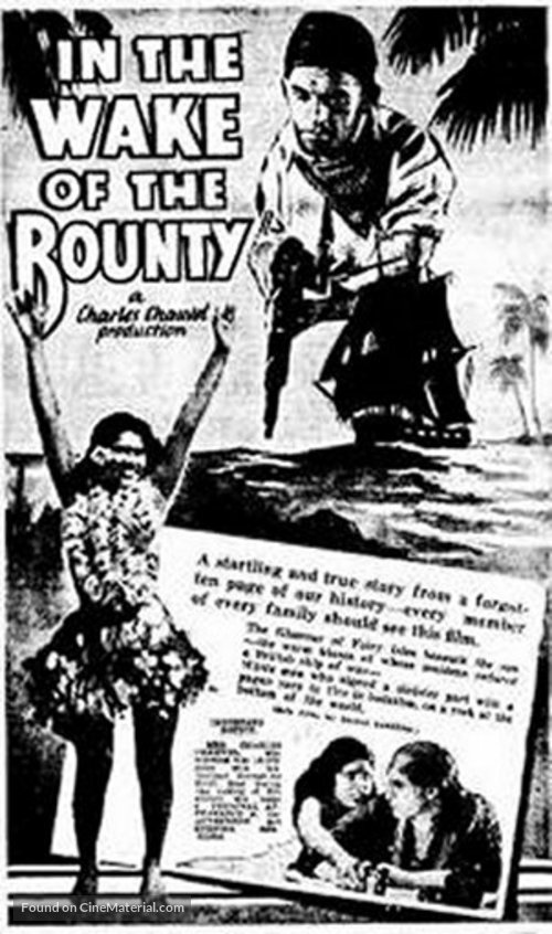 In the Wake of the Bounty - Australian Movie Poster