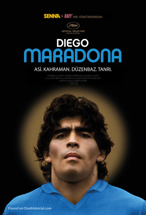 Diego Maradona - Turkish Movie Poster