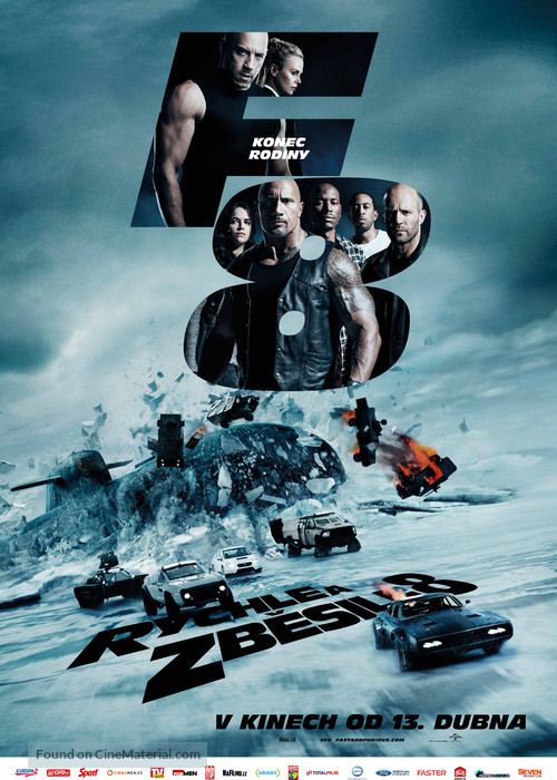 The Fate of the Furious - Czech Movie Poster