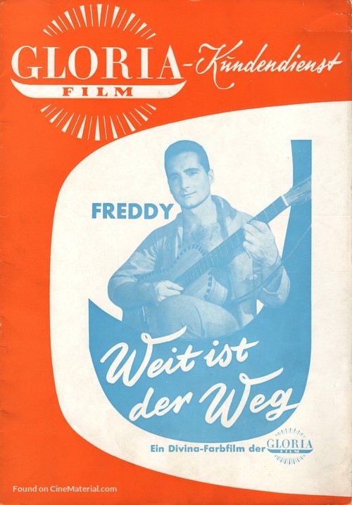 Weit ist der Weg - German poster