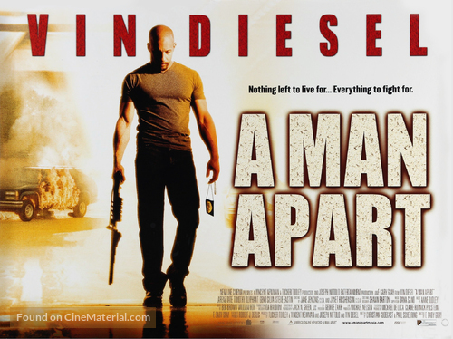 A Man Apart - British Movie Poster