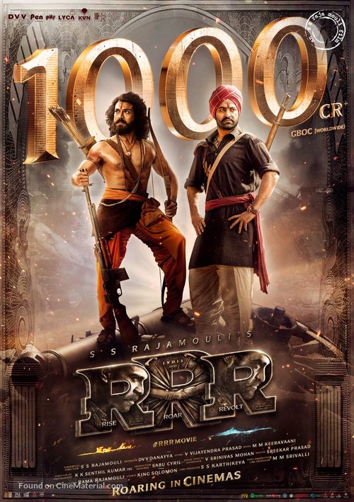 RRR - Indian Movie Poster