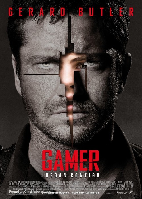 Gamer - Spanish Movie Poster
