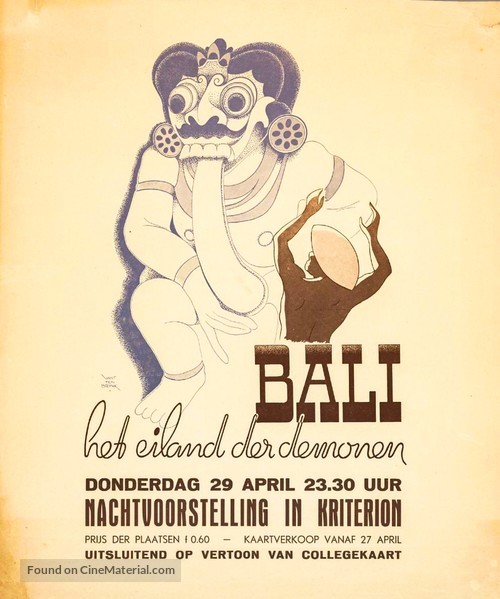 Insel der D&auml;monen - Dutch Re-release movie poster