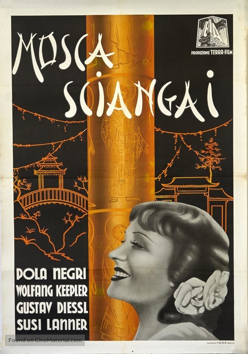 Weg nach Shanghai, Der - Italian Movie Poster