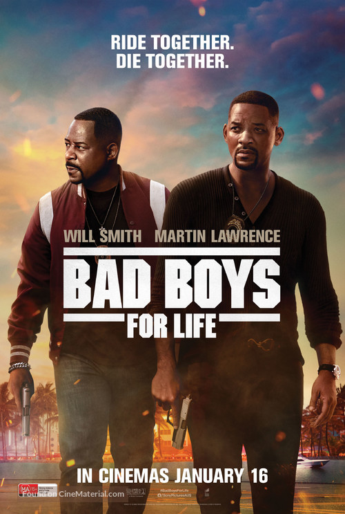 Bad Boys for Life - Australian Movie Poster