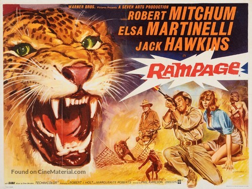 Rampage - British Movie Poster