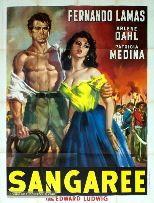 Sangaree - Italian Movie Poster