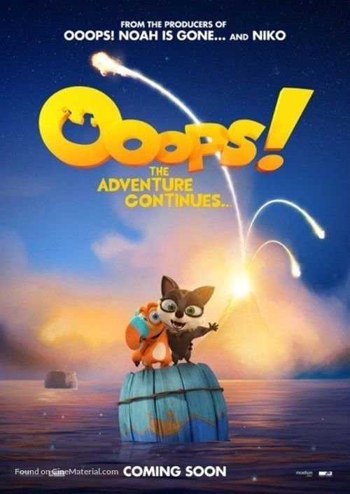 OOOPS - The Adventure Continues - Irish Movie Poster