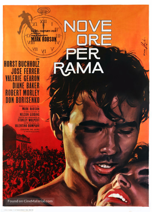Nine Hours to Rama - Italian Movie Poster