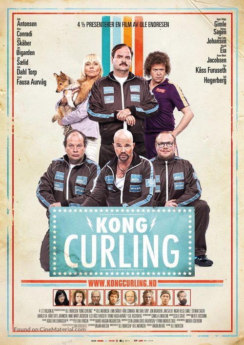 Kong Curling - Norwegian Movie Poster