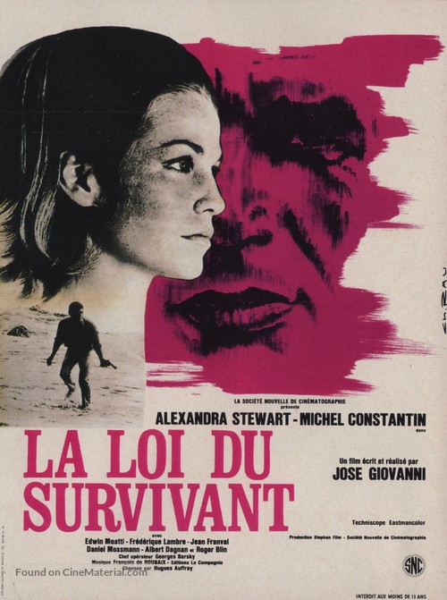 La loi du survivant - French Movie Poster