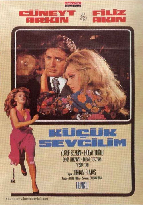 K&uuml;&ccedil;&uuml;k sevgilim - Turkish Movie Poster