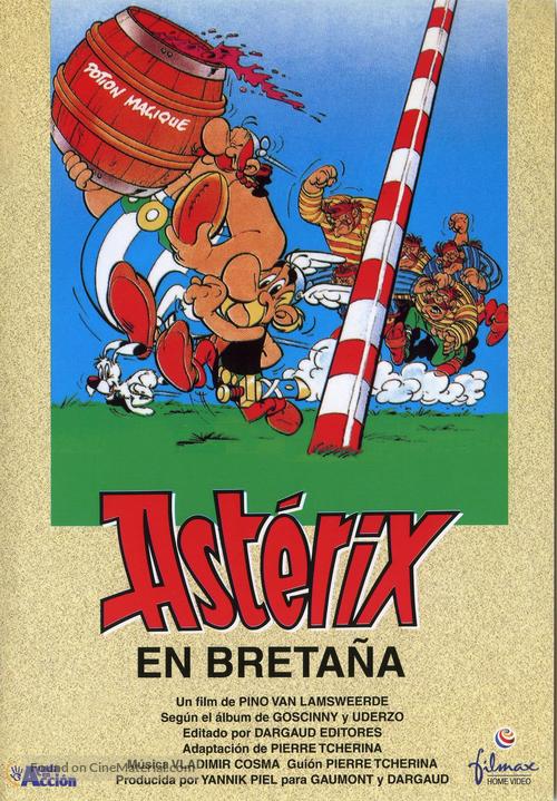 Ast&eacute;rix chez les Bretons - Spanish Movie Poster