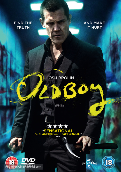 Oldboy - British Movie Cover