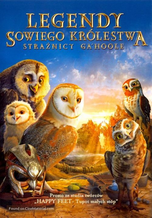 Legend of the Guardians: The Owls of Ga&#039;Hoole - Polish DVD movie cover